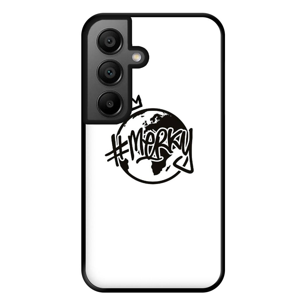 Hashtag Merky Globe Phone Case for Google Pixel 8