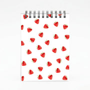 Strawberry Pattern Notebook 4