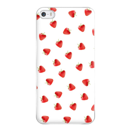 Strawberry Pattern Phone Case for iPhone 5 / 5s / SE 2016