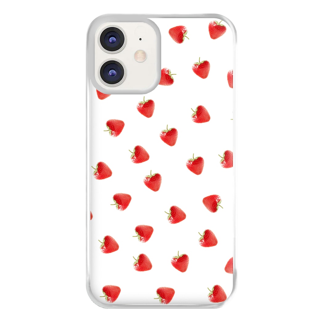 Strawberry Pattern Phone Case for iPhone 11