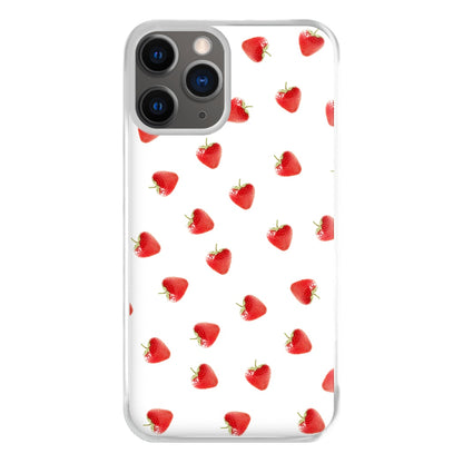 Strawberry Pattern Phone Case for iPhone 12 Pro Max