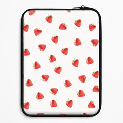 Strawberry Pattern Laptop Sleeve