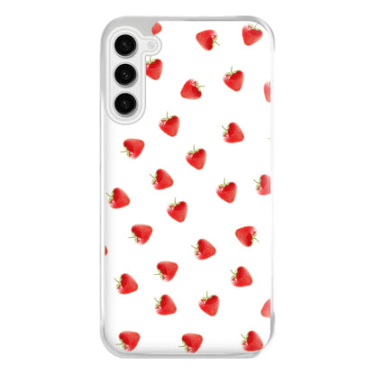 Strawberry Pattern Phone Case for Galaxy S23FE