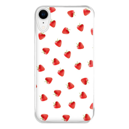 Strawberry Pattern Phone Case for iPhone XR