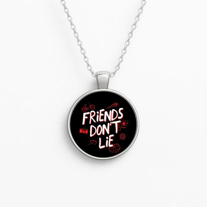 Friends Don't Lie Circle Necklace