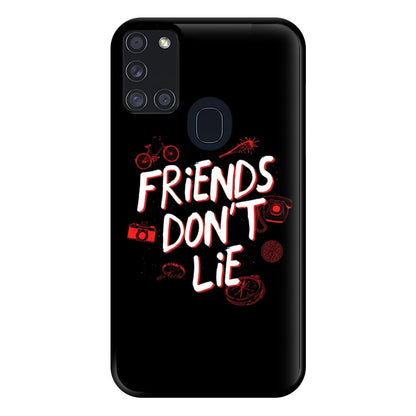 Friends Don't Lie Phone Case for Galaxy A21s