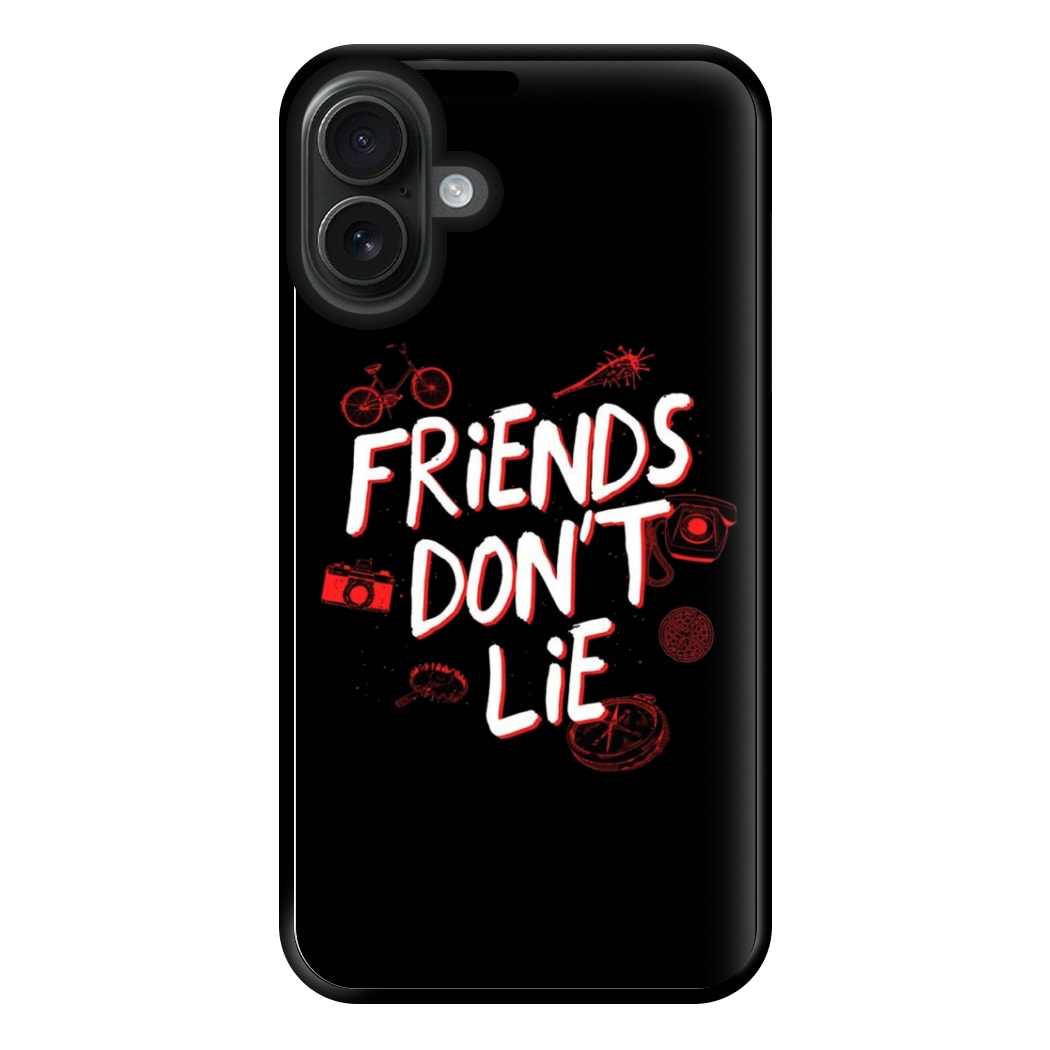 Friends Don't Lie Phone Case for iPhone 16 Plus