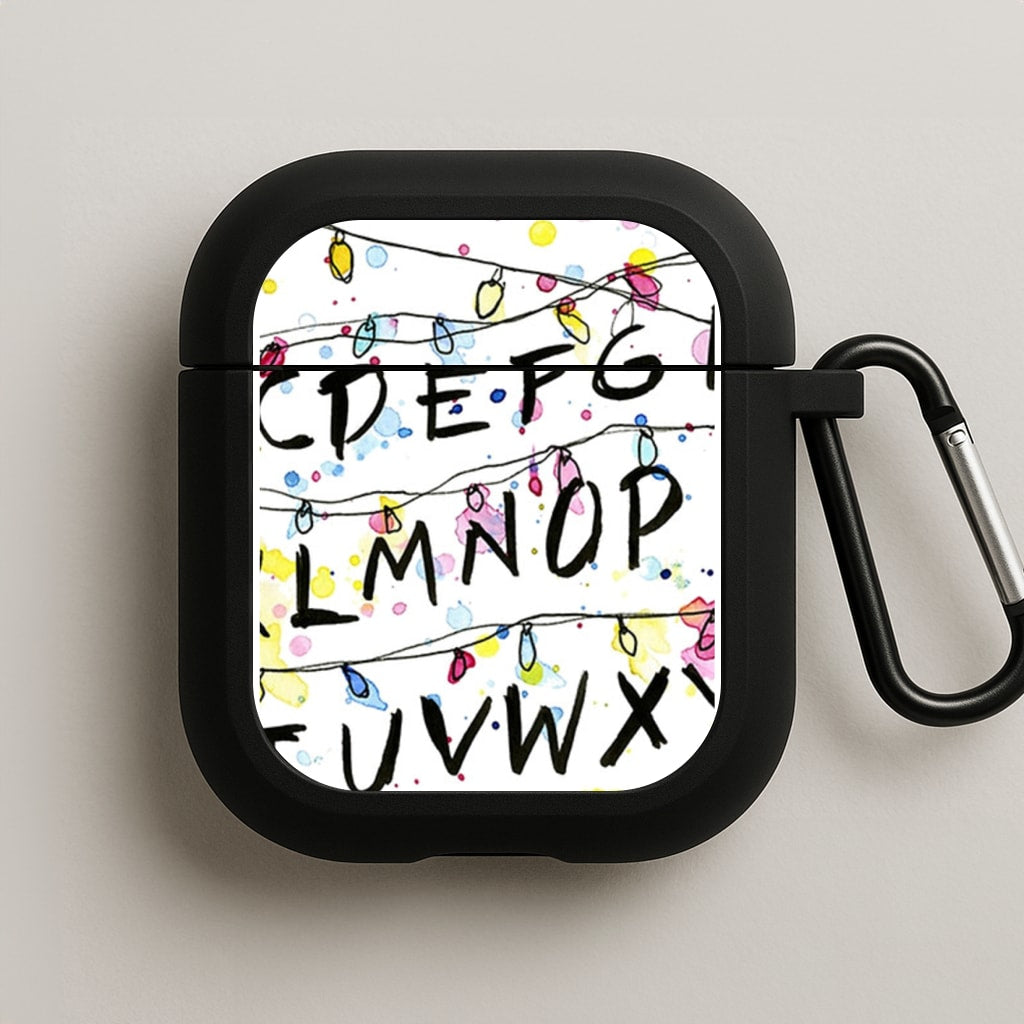 Stranger Wall Lights AirPods Case