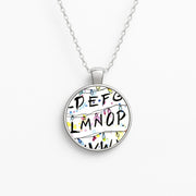 Stranger Wall Lights Necklace 1
