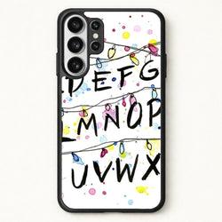 Stranger Wall Lights Phone Case for Galaxy S26 Ultra