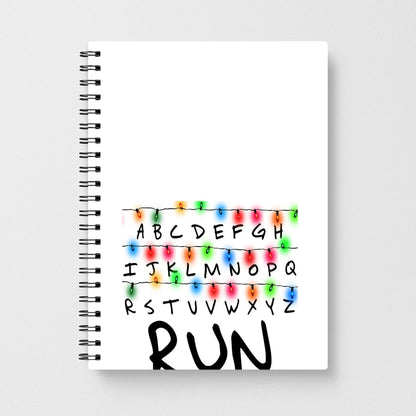 Run - Stranger Things Notebook - Fun Cases