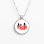 Stranger Cycling Logo Circle Necklace