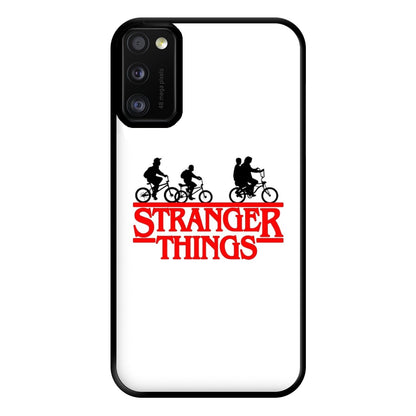 Stranger Cycling Logo Phone Case for Galaxy A41