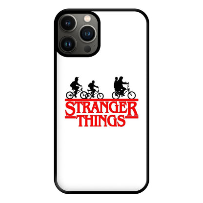 Stranger Cycling Logo Phone Case for iPhone 13 Pro Max