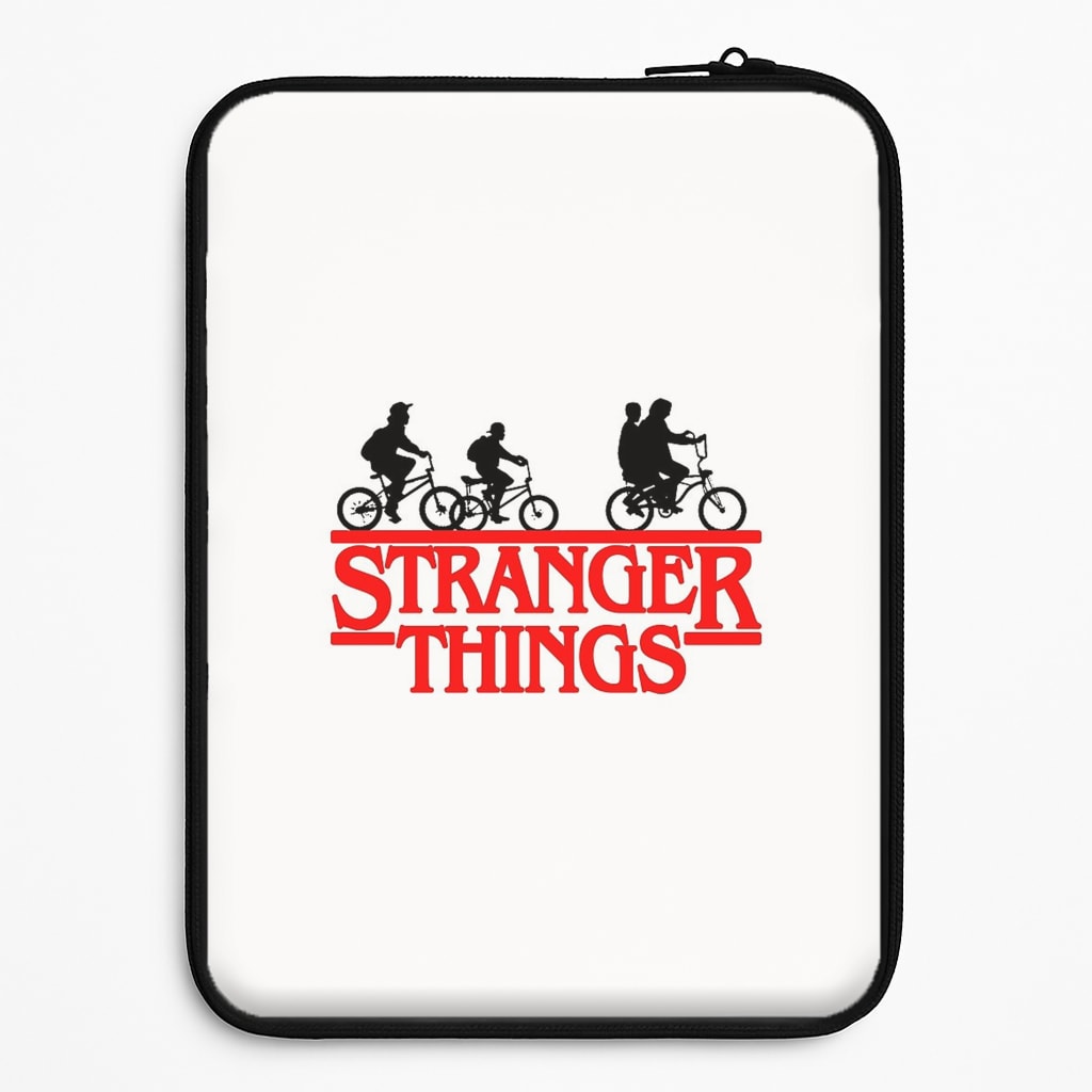 Stranger Cycling Logo Laptop Sleeve