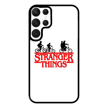 Stranger Cycling Logo Phone Case for Galaxy S22 Ultra