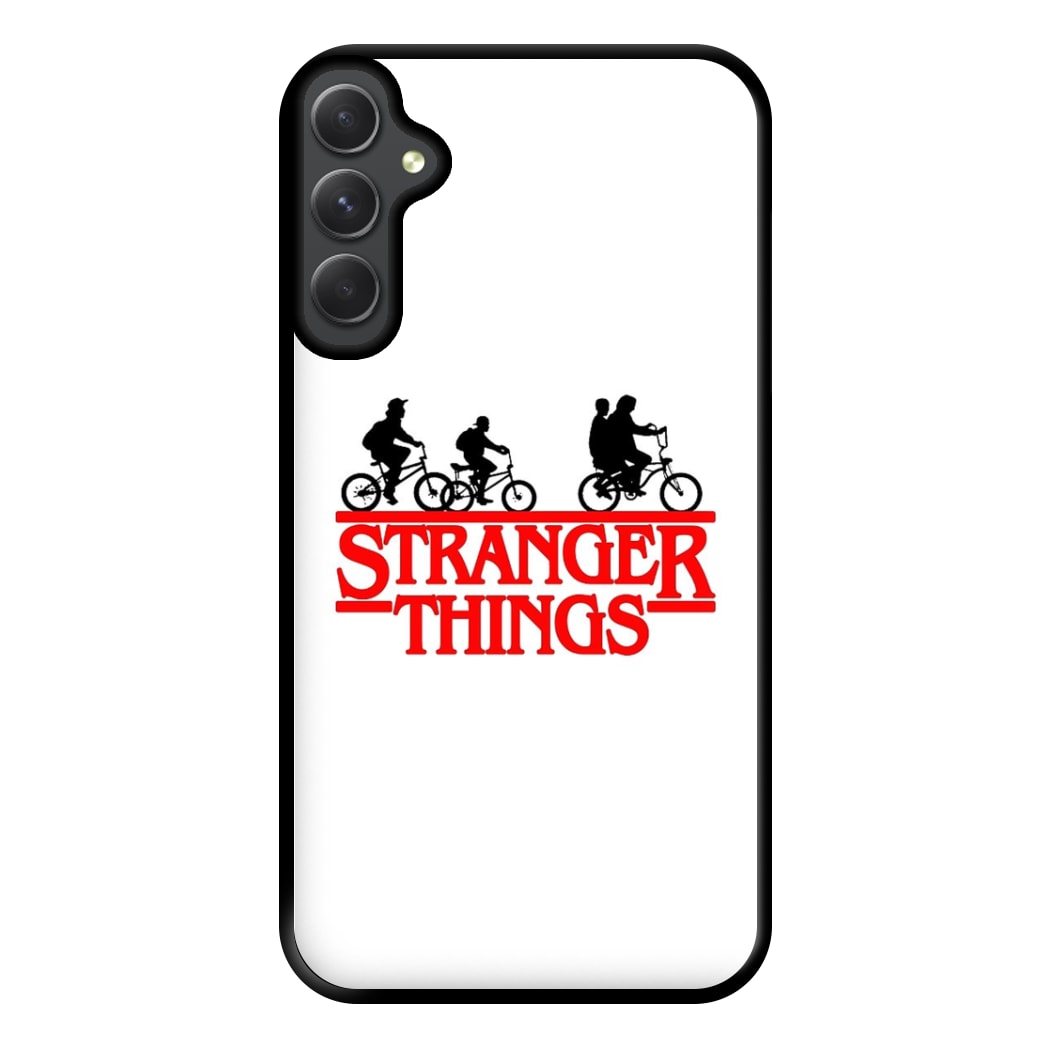 Stranger Cycling Logo Phone Case for Galaxy A34