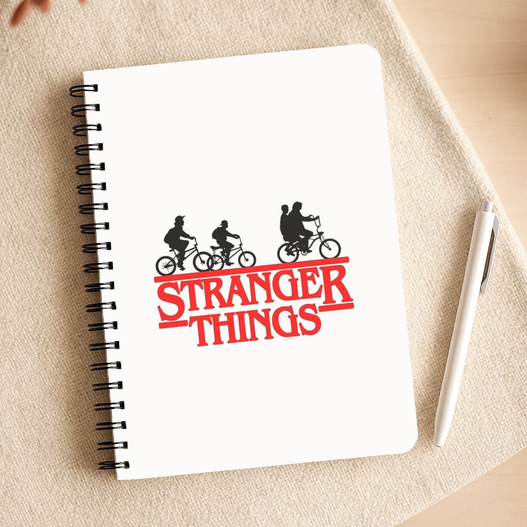 Stranger Cycling Logo Notepad