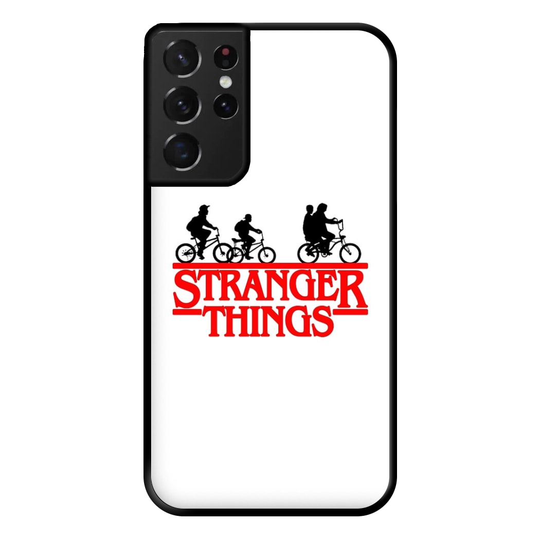 Stranger Cycling Logo Phone Case for Galaxy S21 Ultra