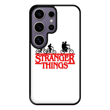 Stranger Cycling Logo Phone Case for Galaxy S25 Ultra