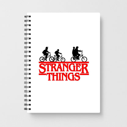 Stranger Things Cycling Logo Notebook - Fun Cases