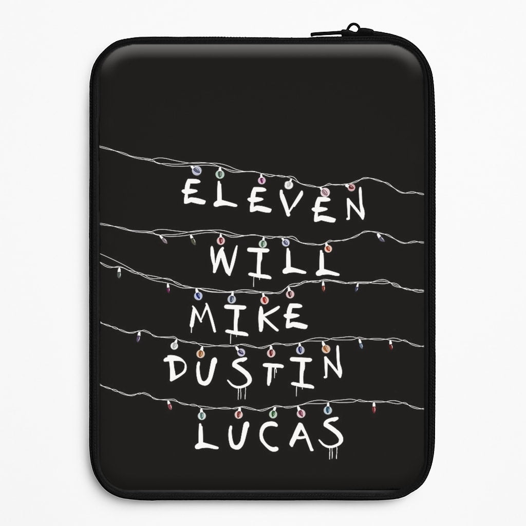 Eleven, Will, Mike, Dustin & Lucas Laptop Sleeve