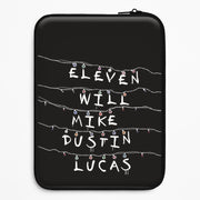 Eleven, Will, Mike, Dustin & Lucas Laptop Sleeve 1
