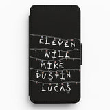Stranger Things Wallet Phone Cases