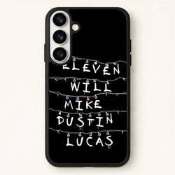 Eleven, Will, Mike, Dustin & Lucas Phone Case for Galaxy S26