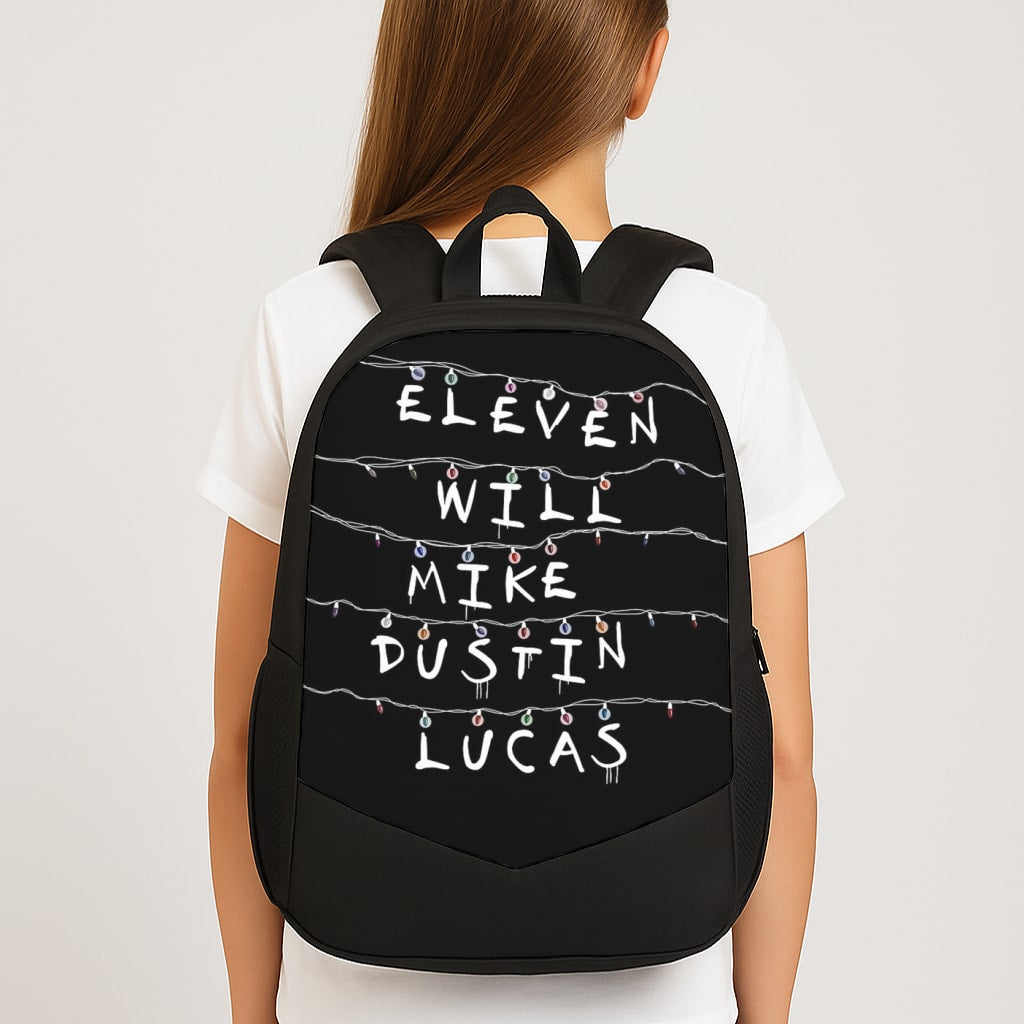 Eleven, Will, Mike, Dustin & Lucas Backpack