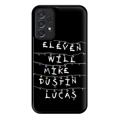 Eleven, Will, Mike, Dustin & Lucas Phone Case for Galaxy A52 / A52s