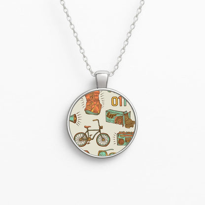 Stranger Options Circle Necklace