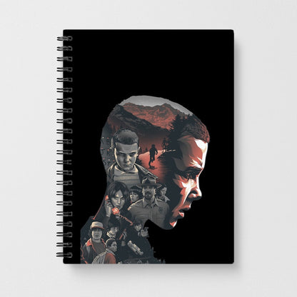 World of Upside Down - Stranger Things Notebook - Fun Cases