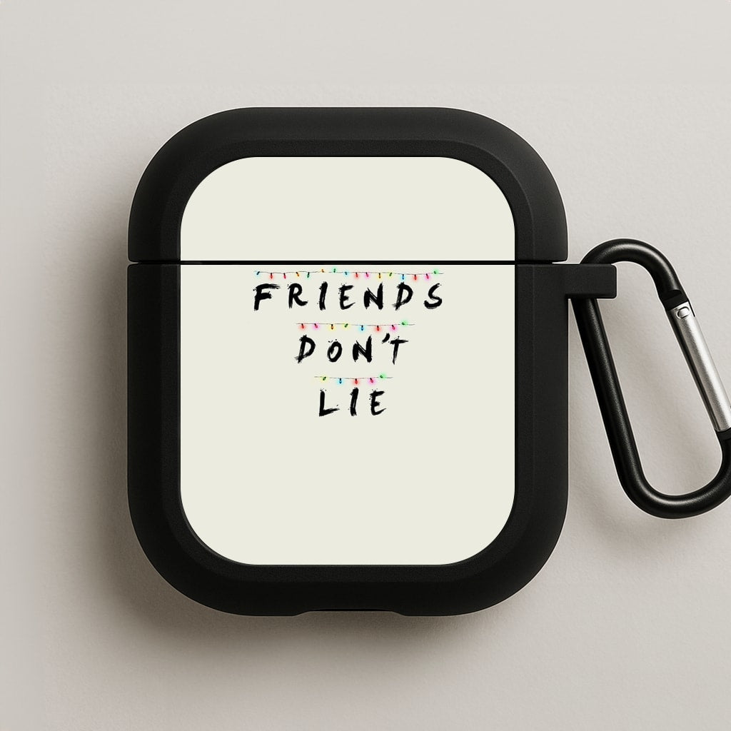 Friends Don't Lie Lights AirPods Case