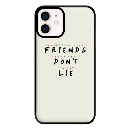 Friends Don't Lie Lights Phone Case for iPhone 13 Mini