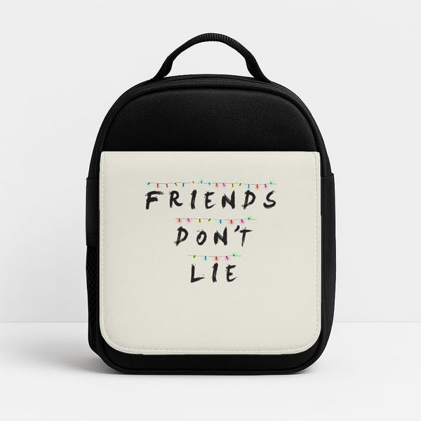 Friends Don't Lie Lights Insulated Lunchbox