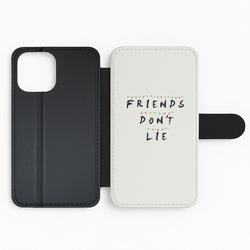 Friends Don't Lie Lights Flip Phone Case