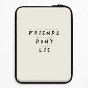 Friends Don't Lie Lights Laptop Sleeve 1