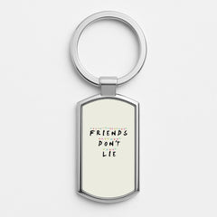 Friends Don't Lie Lights Luxury Keyring
