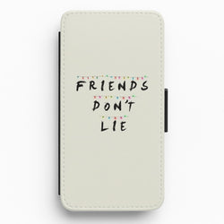 Friends Don't Lie Lights Flip / Wallet Phone Case