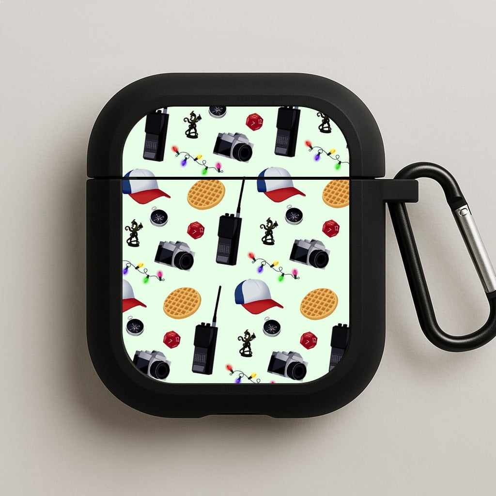 Cartoon Stranger Object AirPods Case
