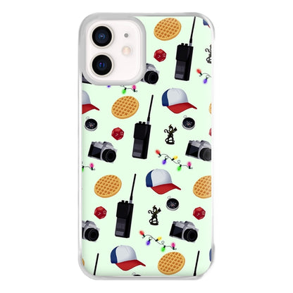 Cartoon Stranger Object Phone Case for iPhone 13 Mini