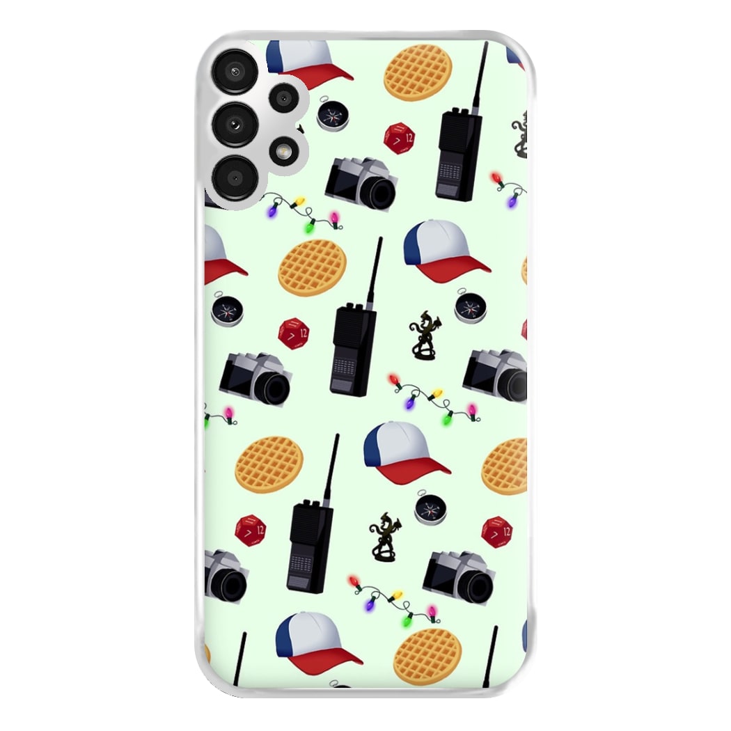 Cartoon Stranger Object Phone Case for Galaxy A13