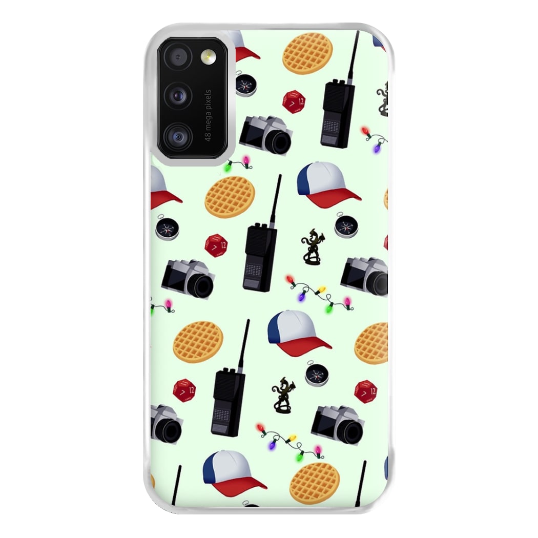 Cartoon Stranger Object Phone Case for Galaxy A41