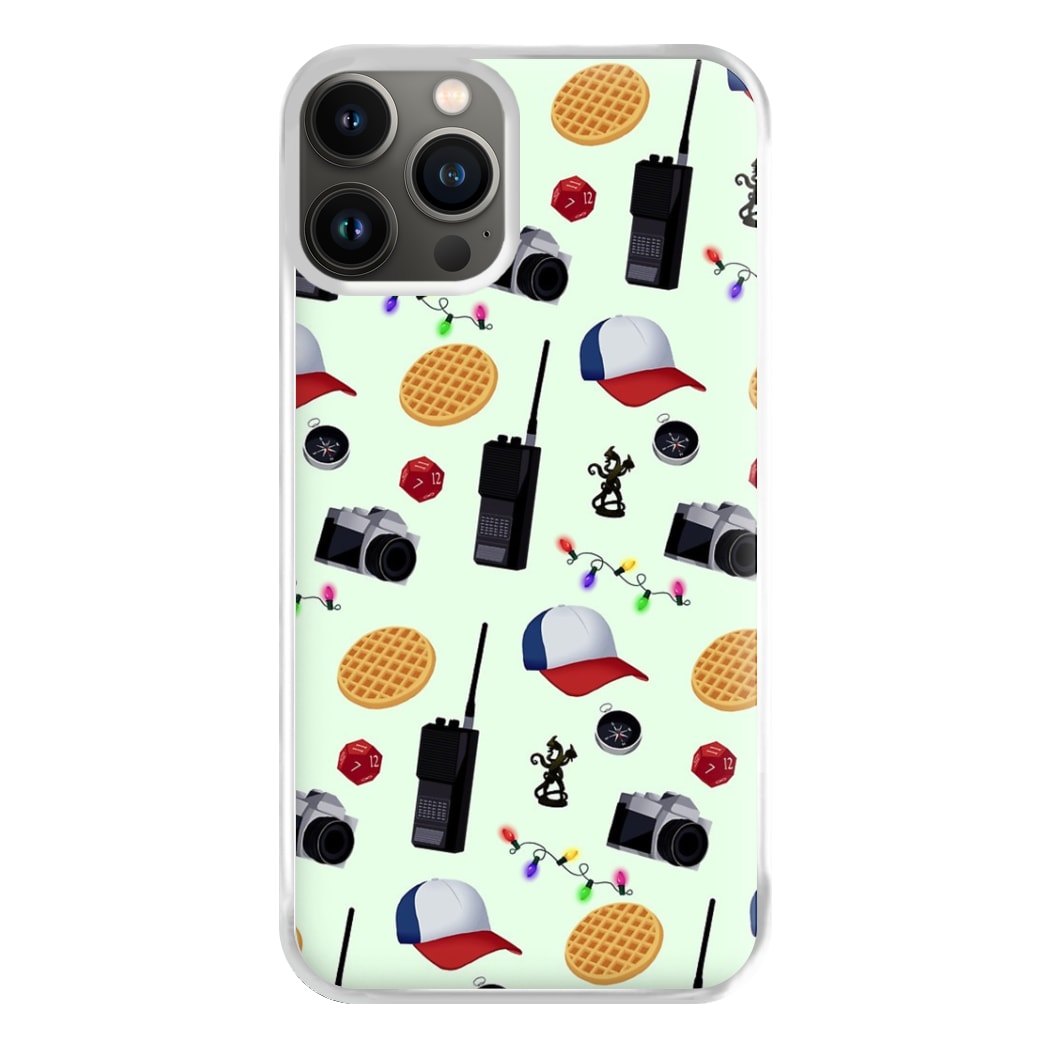 Cartoon Stranger Object Phone Case for iPhone 13 Pro Max