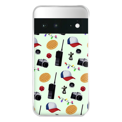 Cartoon Stranger Object Phone Case for Google Pixel 6a