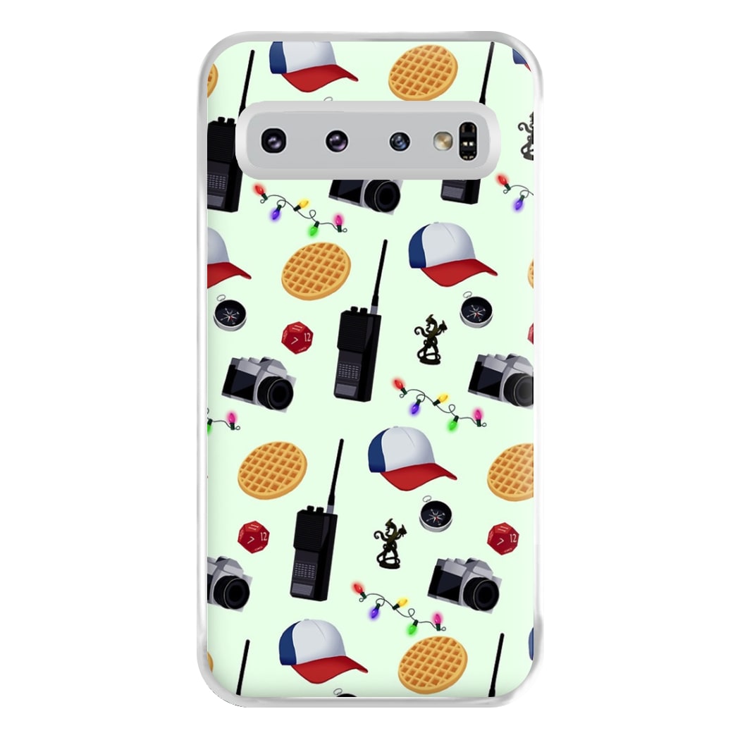 Cartoon Stranger Object Phone Case for Galaxy S10 Plus