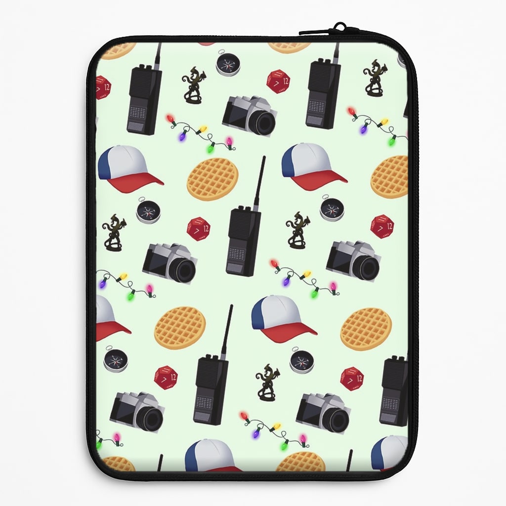 Cartoon Stranger Object Laptop Sleeve