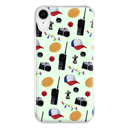 Cartoon Stranger Object Phone Case for iPhone XR