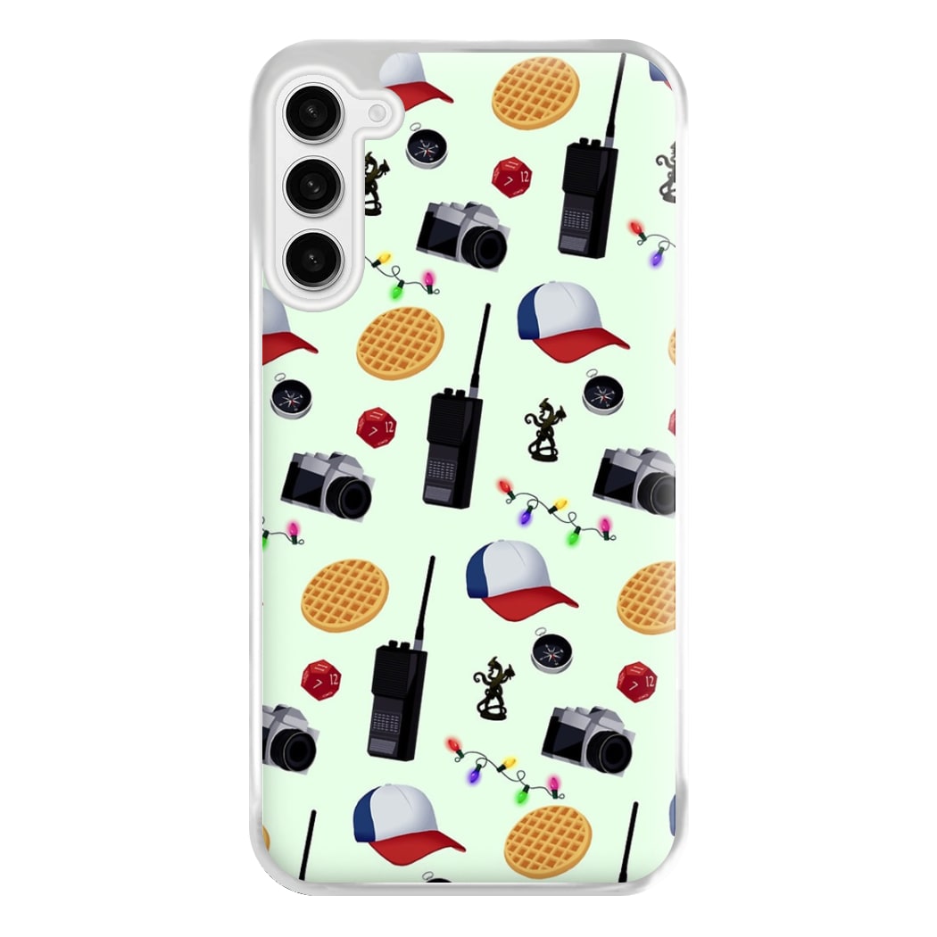 Cartoon Stranger Object Phone Case for Galaxy S23FE